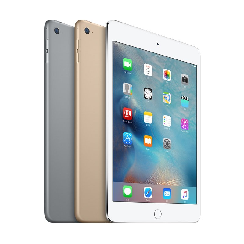 Apple iPad mini 4 平板电脑（7.9英寸 128G WLAN版 A8芯片 Retina屏 MK9P2CH/A）银色