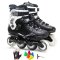 乐秀（ROADSHOW）RX5溜冰鞋成人单排旱冰鞋轮滑鞋成年滑冰鞋男女轮滑鞋 39码 溜友套餐白色+手套+涂鸦黑中包