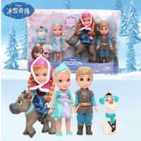 JAKKS正版迪士尼公主娃娃 冰雪奇缘艾莎安娜