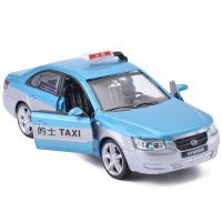 北京现代出租车合金汽车模型儿童玩具伊兰特索