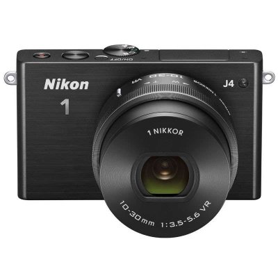 尼康可换镜数码相机j4套机(10-30)黑 优惠礼包