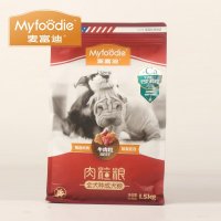 麦富迪 双拼粮 肉粒粮 牛肉粒+美毛颗粒 全犬通