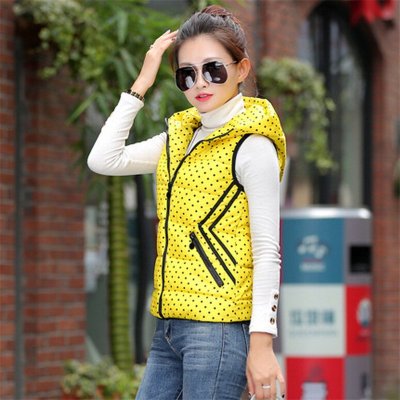 【悍<em>鹿</em>女士<em>马甲</em> 1】悍鹿2015新款<em>羽绒服</em>女短