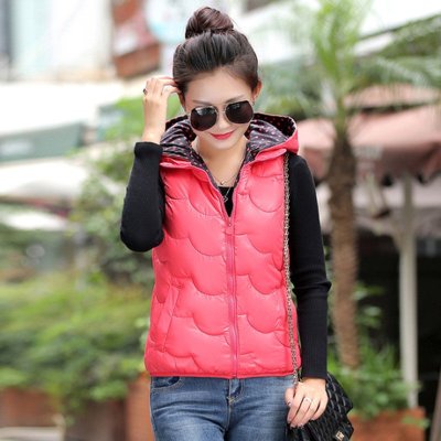 【悍<em>鹿</em>女士<em>马甲</em> 1】悍鹿2015新款<em>羽绒服</em>女韩