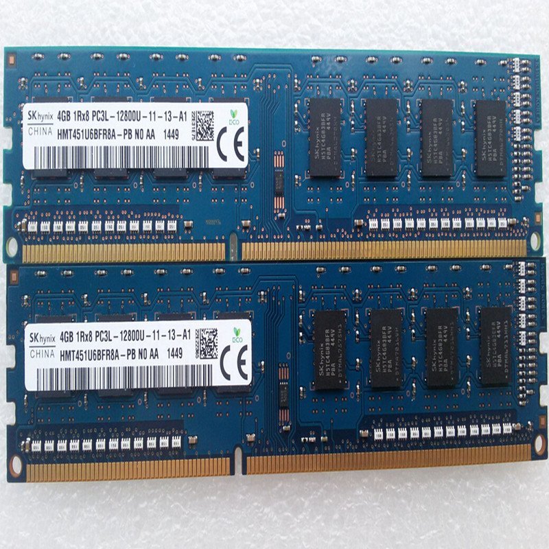 现代（HYUNDAI) 海力士4G PC3L-12800U DDR3L 1600 MHz 4G台式机内存条