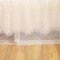 南极人(NanJiren)家纺 蚊帐三开门公主风不锈钢支架落地宫廷蚊帐方顶1.2/1.5/1.8m米床双人家用蚊帐欧美风 米黄22mm 1.5m（5英尺）床