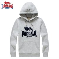 龙狮戴尔 男连帽套头卫衣 男士秋冬外套 厚115