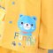 名盛男女学生儿童雨衣分体套装尼龙绸防水卡通韩版时尚雨披 蓝色XL号