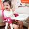 I.believe爱贝丽多功能可折叠便携式儿童餐椅宝宝椅座椅婴儿餐桌椅 Tiffany蓝