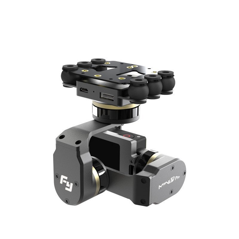 飞宇新款mini 3d pro 三轴无刷机载云台gopro hero4稳定器高清实拍图