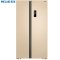 美菱（MELING）BCD-650WPCX 对开门冰箱 冰箱无霜 冰箱家用 冰箱变频 一级能效 电冰箱
