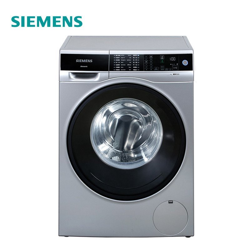 西门子(SIEMENS) WS12U5680W 薄款 6.5公斤 银色 全自动滚筒洗衣机