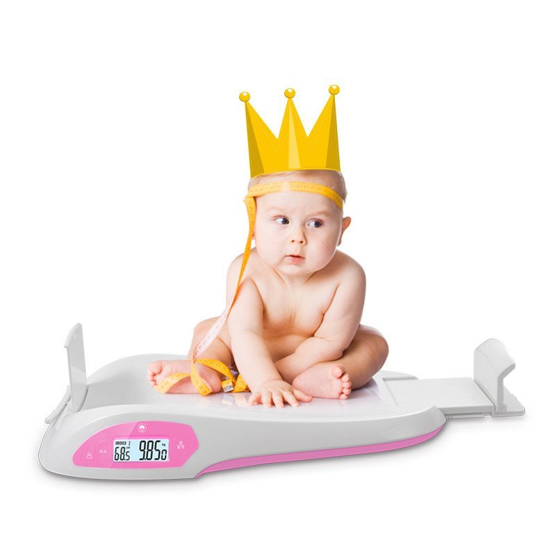 香山婴儿电子称IR-baby体重秤精准婴儿秤宝宝健康秤婴儿成长称家用身高秤