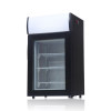 捷盛（JS）SD-50L 50升迷你冰吧 商用立式冷冻展示柜 哈根达斯冰淇淋冷柜 榴莲冷冻柜 玻璃门带锁电子温控冰箱
