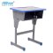 【HiBoss】厂家直销批发课桌椅学校学生课桌椅培训桌椅 蓝色