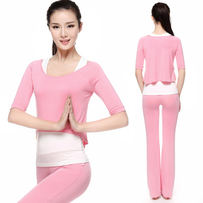 梵歌纳2016新款春夏季瑜伽服套装时尚三件套女士愈加服运动健身服 xxl