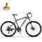 凤凰（PHOENIX）山地自行车24速26寸双碟刹高碳钢学生变速自行车单车男女越野山地车 26寸24速黑绿