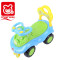祺月儿童滑行学步车宝宝四轮脚踏带音乐玩具车可坐可骑滑行车1468554726374 蓝色