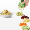 奥秀OXO手持式蔬菜螺旋切丝器创意厨房擦丝器可切成面条状长丝