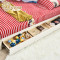 拉菲伯爵 床 韩式床 儿童床 卧室家具 韩式子母床 高低床 衣柜床上下床 田园木质床 HA202 1.5米韩式衣柜床(不含拖床)