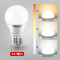 雷士照明NVC LED光源灯泡 家用螺口灯泡球泡灯E27螺口灯泡 E27螺口灯泡 3瓦正白光6500K
