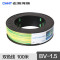 正泰(CHNT)电线 国标家装单股铜线 硬线 BV 1.5平方100米 铜照明电源线 黄绿双色 100米/卷