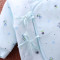 贝乐咿 6410太阳小象夹棉偏襟套装 59cm（1-3个月） 6410蓝色