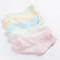 贝迪牛新品春夏季儿童袜子网眼棉袜无骨婴儿袜男女宝宝袜子 M（1-3岁） 小花朵网袜5双