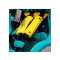 感恩larky系列儿童安全座椅 天琴座汽车安全座椅 0-4岁 蓝色
