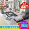 曲尚（Qushang）沙发 布艺沙发 客厅家具 简约现代沙发 旗舰版三件套