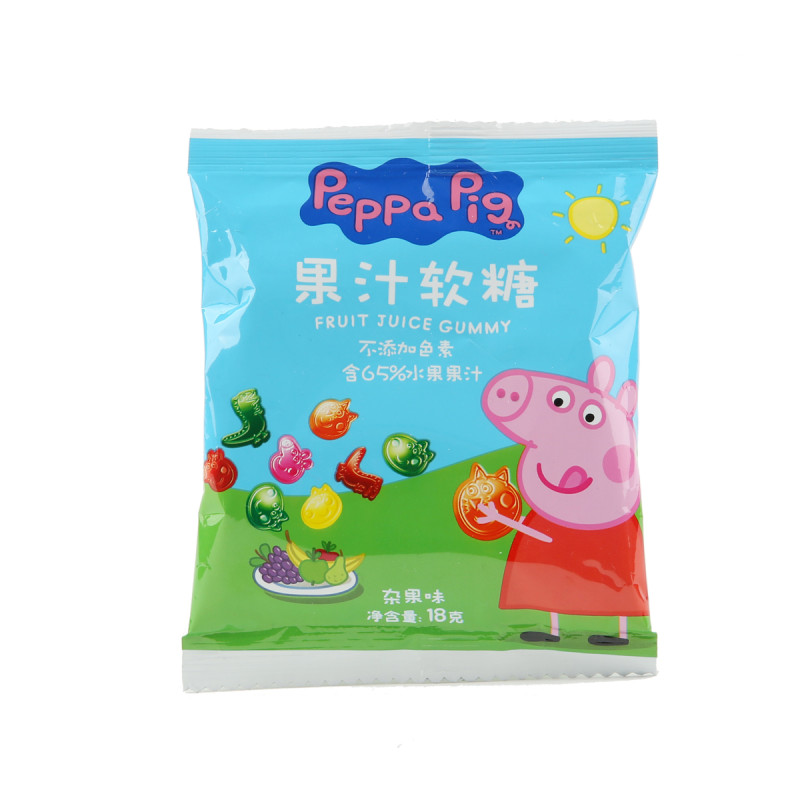 Peppa Pig 小猪佩奇 果汁软糖 18g/袋