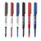 日本三菱 直注式水笔 走珠笔签字笔 0.38/0.5mm 中性笔 0.38mm红色单支