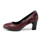 红蜻蜓女鞋单鞋WTB55691/92 酒红色 35码