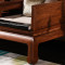 木屋子家具 新中式红木沙发 刺猬紫檀实木罗汉床 明清古典客厅贵妃椅家具 贵妃椅