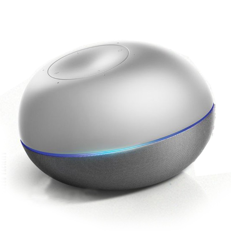 Rokid.Pebble 若琪月石智能语音家庭机器人蓝