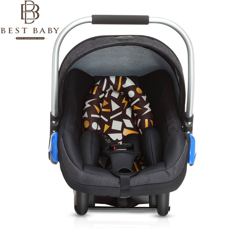 佰佳斯特(Best Baby)汽车儿童安全座椅提篮LB320（提篮式安全座椅15个月） 暗调黑森林