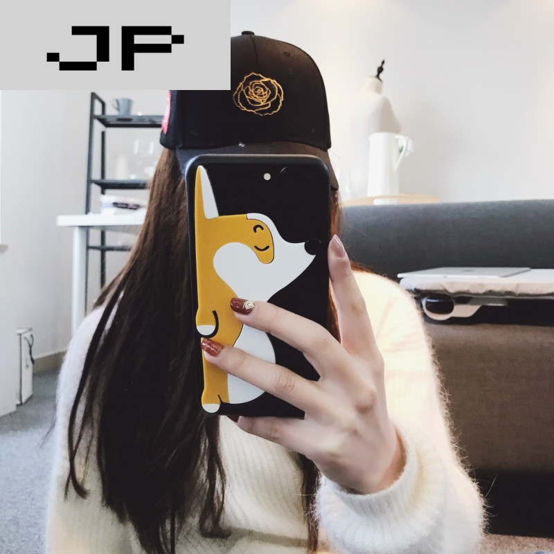 JP潮流品牌韩国网红柯基狗诺基亚6手机壳 诺基