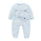 爬爬酷（papacool）新生婴儿连体衣爬衣航海系列系列婴儿衣服秋季新品童装 蓝色鲸鱼 80cm