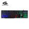 吉选(gesobyte) KB860悬浮式彩虹版键盘 黑色