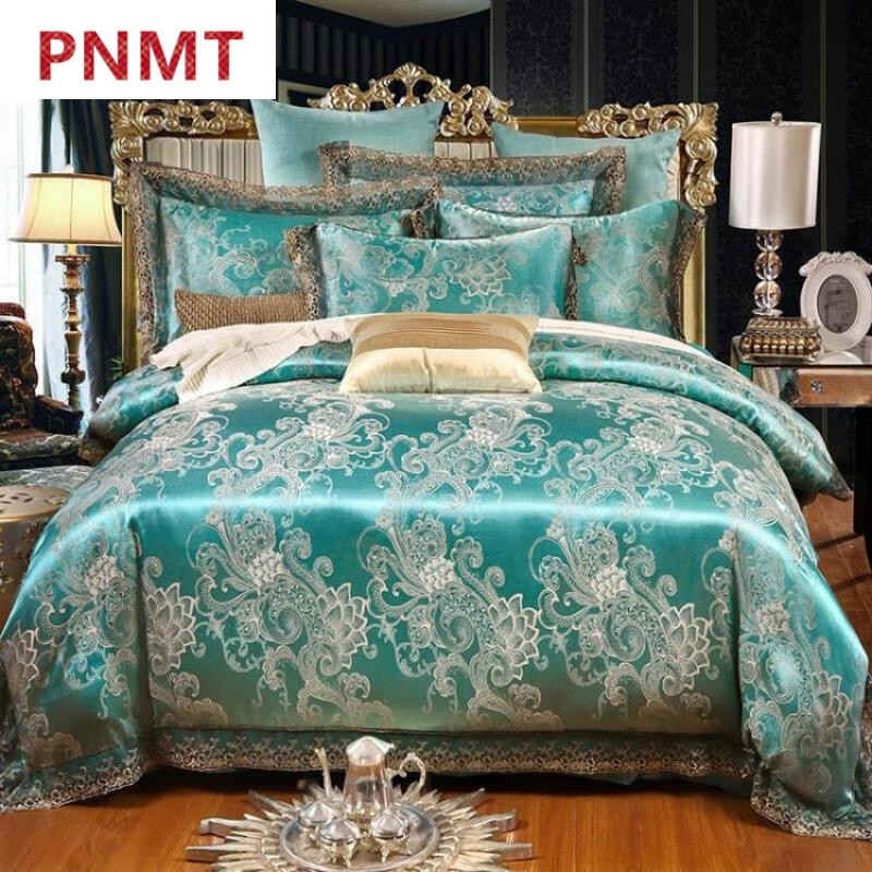 PNMT欧式床上用品四件套婚庆床品件套被套床