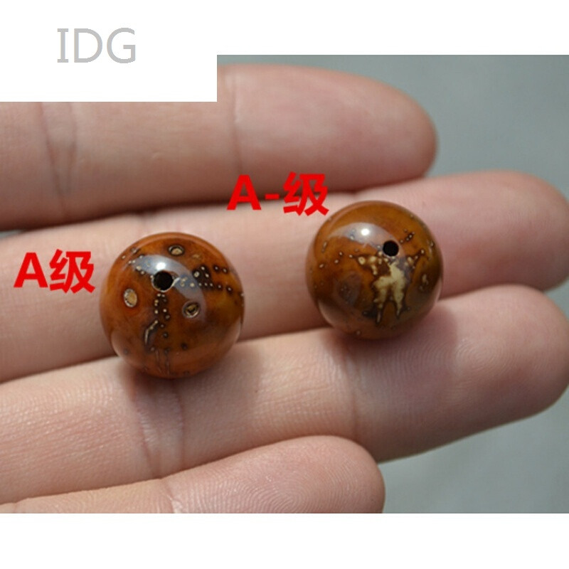 idg-正圆紫金鼠菩提子手串佛珠鼠佛珠手链男女念珠三眼菩提 a级17