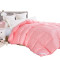恒源祥朵朵绒被 200*230cm（95%朵朵绒、含绒量1250克） 粉色
