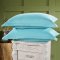 南极人(NanJiren) 色织水洗棉纯色四件套床单被套1.8m/1.5米床上用品学生宿舍 1.5/1.8米床通用款(被套200*230cm) 大格白灰