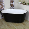 小户型成人独立式浴缸简约浴室多功能节水洗澡盆整体通用型小型多 &asymp1.5M 宽边冲浪浴缸