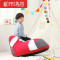 单人儿童创意宝宝小沙发舒适懒人卧室沙发椅鞋子沙发儿童小沙发红色-混拼49*85*46 默认颜色