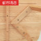 北欧纯实木白橡木茶几现代简约创意拐腿茶桌日式原木小户型咖啡桌原木色130*80*45cm 原木色