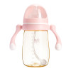新贝宇航员系列奶瓶 宽口径PPSU奶瓶270ml粉色 9067
