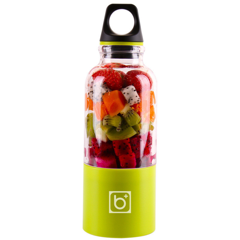 Bingo三代缤果便携电动榨汁杯usb充电电动水果自动搅拌杯 绿色