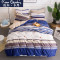 皮尔卡丹(Pierre Cardin)家纺 斜纹全棉四件套AB版纯棉四件套床单被套1.5m床其他 布兰卡 1.5/1.8米床-被套2*2.3米