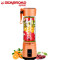 西布朗（xibulang）榨汁机A7 充电式电动便携随行杯长续航学生原汁机搅拌机家用迷你果汁机 橙色